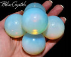 1 Large Opalite Polished Sphere + Stand Healing Crystal and Stone #PS50