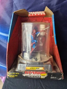 2006 Marvel Heroes Spider-Man Titanium Die-Cast MicroMachines - Neu im Karton - Bild 1 von 3