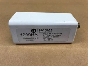 Norsat 1209HA Ku-Band PLL LNB Eingang 11,7 ~ 12,2 GHz - Bild 1 von 3