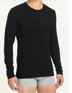 RAGNO maglia intima uomo manica lunga lana merino seta 60159q nera WSK - Foto 1 di 4