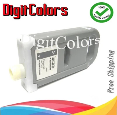 PFI-1700 gy Compatible Ink Cartridge for Canon Ipf Pro 4000s 4100s 6000s  Gray - Image 1 of 2