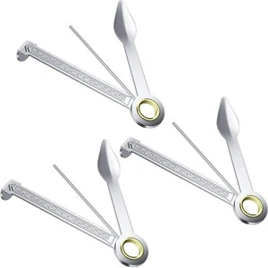 Paquetes de 3 paquetes de herramientas de manipulación de tuberías escarpadoras de tuberías de acero inoxidable escarpadores de limpieza de tuberías - Imagen 1 de 4
