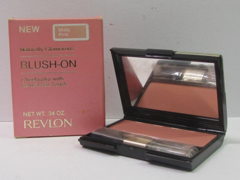 Revlon Natural Glamorous Blush On color Misty Pink .34 oz New In Box - Image 1 of 1