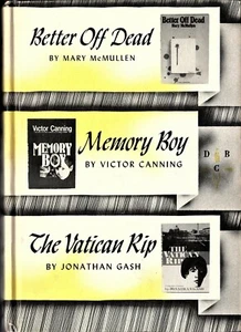 Detective book Club: Better Off Dead - Memory Boy - the Vatican Rip  (1982, HC) - Bild 1 von 3