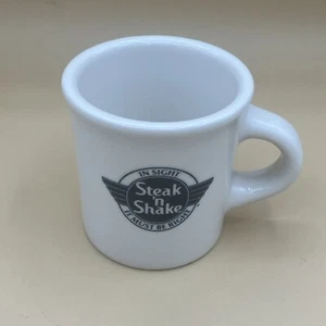 Steak ‘n Shake Kaffeebecher weiß Homer Laughlin Porzellan - Bild 1 von 5