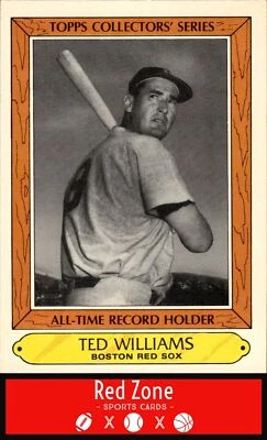 1985 Topps Woolworth All Time Record Holders - #38 Ted Williams EX+. - Image 1 of 2