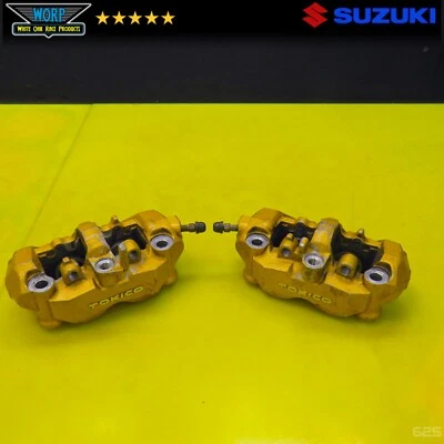 PINZAS DE FRENO DE DISCO DELANTERAS IZQUIERDA DERECHA OEM TOKICO 04-05 SUZUKI GSXR 600 750 ~ C Foto 1 de 4