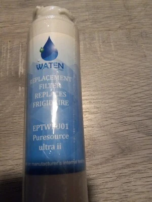 Waten H2o Replaces Frigidaire EPTWFU01 Pure Source Ultra ii Refrigerator Filter - Image 1 of 4