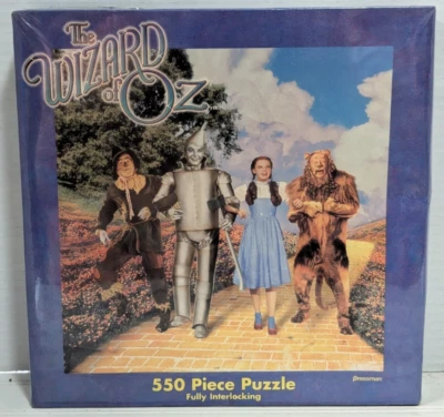 550 Piece Pressman Puzzle THE WIZARD OF OZ Vintage 1999 #4025 NIB - Image 1 of 4