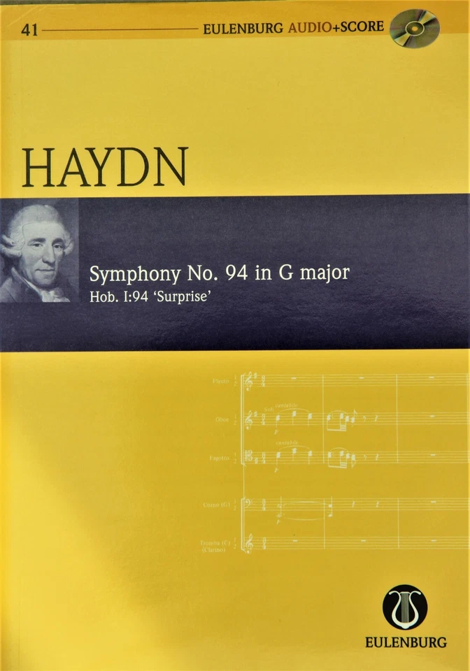 Haydn Symphony No.94  Study score + CD - Image 1 of 1