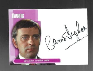Tarjeta autógrafa The Avengers Definitive Series 1 2003 A9 Barrie Ingham   - Imagen 1 de 2