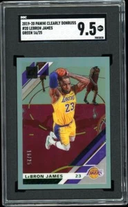 Panini Clearly Donruss LeBron James 2019-20 16/25 SGC 9,5 - Imagen 1 de 2
