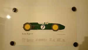 Lotus Typ 18 1960 Oldtimer 43 cm x 25 cm Poster - Bild 1 von 1