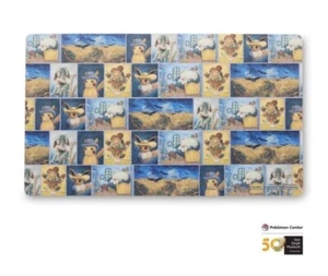 Pokémon Center x Museo Van Gogh Pokémon inspirado en pinturas alfombra de juego en mano - Imagen 1 de 1