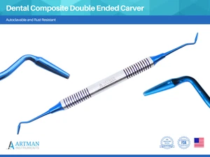 Tallador dental compuesto de doble extremo ARTMAN - Imagen 1 de 8