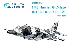 Juego de calcomanías interiores 3D Quinta Studio QD48304 para Harrier talla 3 tardía (cinética) 1/48 - Imagen 1 de 15
