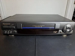 Panasonic BLUELINE PV-9660 VCR VHS Player Video Tape Cassette NO REMOTE - Foto 1 di 9