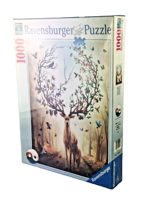 Ravensburger Magischer Hirsch Puzzle 1000 Teile - Magischer Hirsch Puzzle 150182 - Image 1 of 4