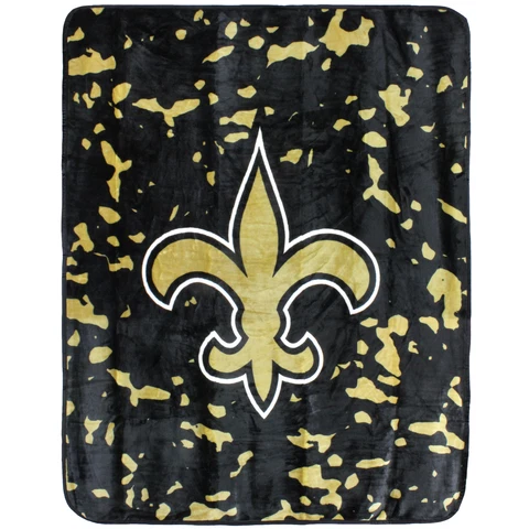 New Orleans Saints 50" x 60" Throw Blanket Cover