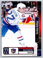 Matt D'Agostini 2008-09 Hamilton Bulldogs