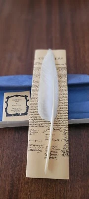 Pluma de ganso vintage Foto 1 de 2