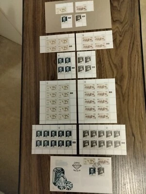 South West Africa 1983 Discoverers of Diamonds, Full Sheets of 10, 1st Day Cover - Image 1 of 3