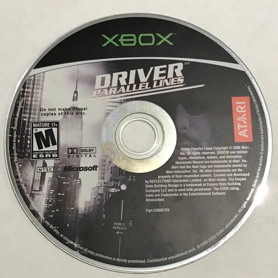 Xbox Original Driver Parallel Lines - Image 1 of 1