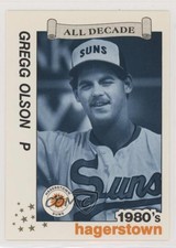 1990 Best Hagerstown Suns All Decade Gregg Olson #19