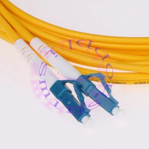 10M Fiber Optic Cable Patch Cord SM 2 core Duplex FC/APC-LC/UPC 9/125 - Afbeelding 1 van 1