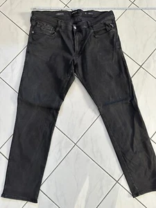 REPLAY Jeans Anbass schwarz W42 L34 Hyperflex - Bild 1 von 5