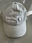 Porsche Martini Gray Racing Hat NEW Adjustable