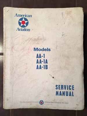 美国航空 AA-1、AA-1A、AA-1B TR-2 服务手册 — 第 1/4 张图片