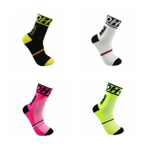 Pro Mens Womens Cycling Ankle Socks Road Riding Bicycle Sports Breathable Socks - Picture 1 of 140