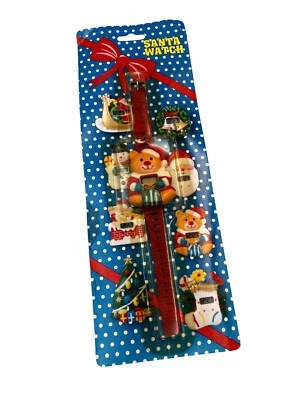 Reloj Oso de Peluche Vintage Navidad Niños Digital Nuevo Orig. Paquete plástico Foto 1 de 3