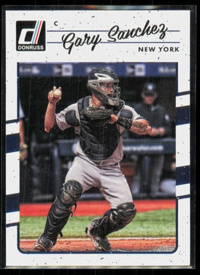 2017 Donruss Gary Sanchez New York Yankees #126 - Image 1 of 2