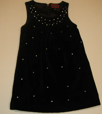 Jersey para niñas adornado con diamantes de imitación línea A talla 5 vacaciones Foto 1 de 4