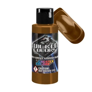 Createx Wicked Colors Detail Yellow Ochre Airbrush Paint Color 2oz W065 - 2Z - Picture 1 of 1