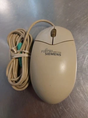 Fujitsu Computers Siemens Vintage Retro Ball Mouse USED - Image 1 of 4