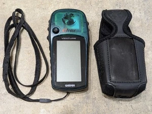 Garmin Etrex Venture Portable Handheld GPS Receiver in OEM Case w Strap TESTED - Picture 1 of 19