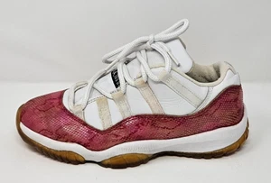 Zapatilla deportiva para mujer talla 9 - Jordan 11 retro baja piel de serpiente 2001 833003-103 - Imagen 1 de 8