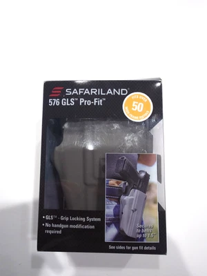 Safariland 576 GLS Pro-Fit Compact Concealment Glock FNH Ruger M&P H&K FDE - Image 1 of 4