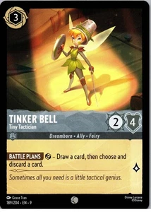 Tinker Bell - Tiny Tactician - Common - Fabled - 189/204 - NM - Normal - Picture 1 of 2