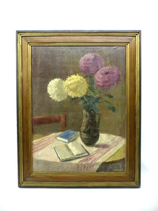 Gemälde Stillleben mit Blumen und Büchern Oliver Horvath - Picture 1 of 13