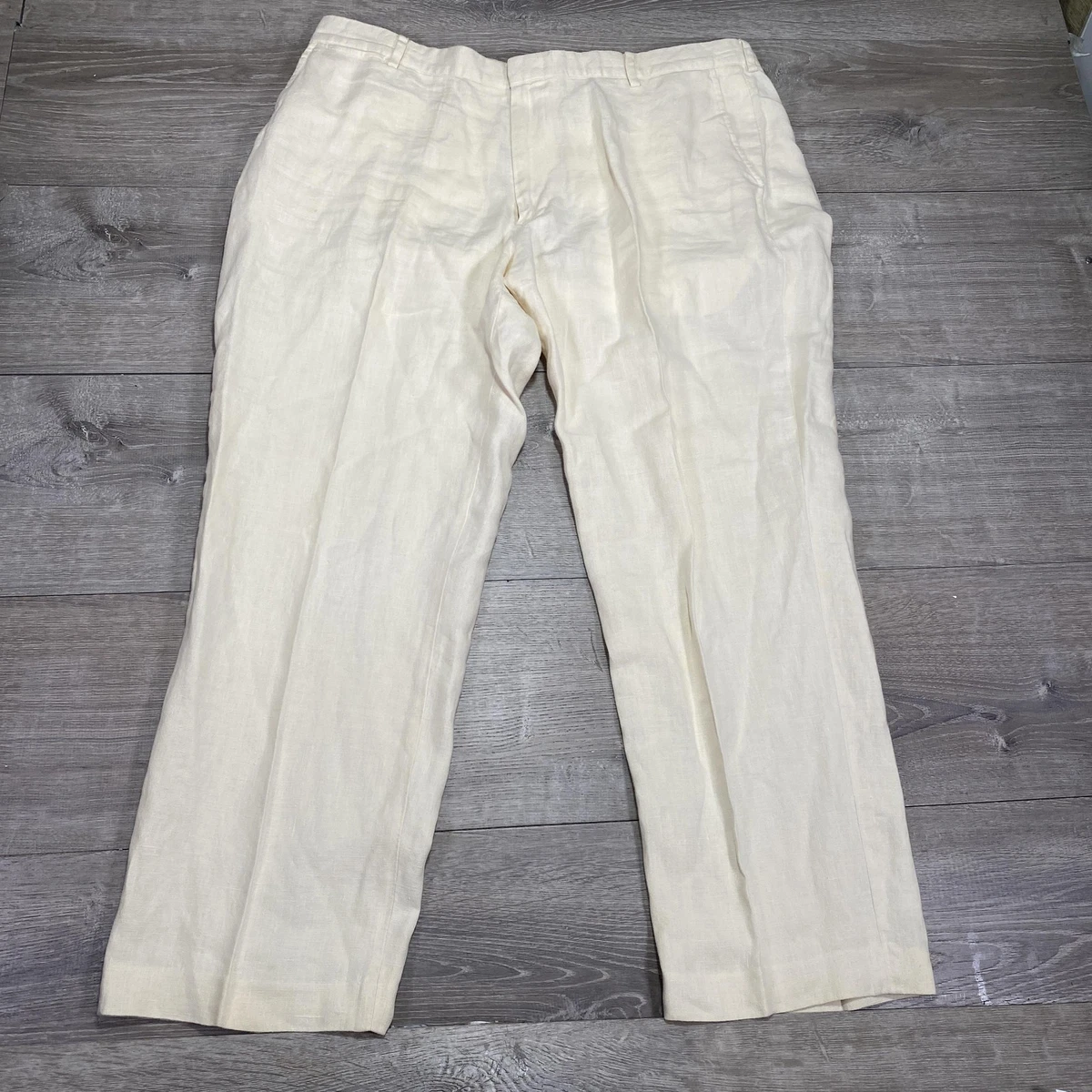 Polo Ralph Lauren Linen White Pants for Men for sale | eBay