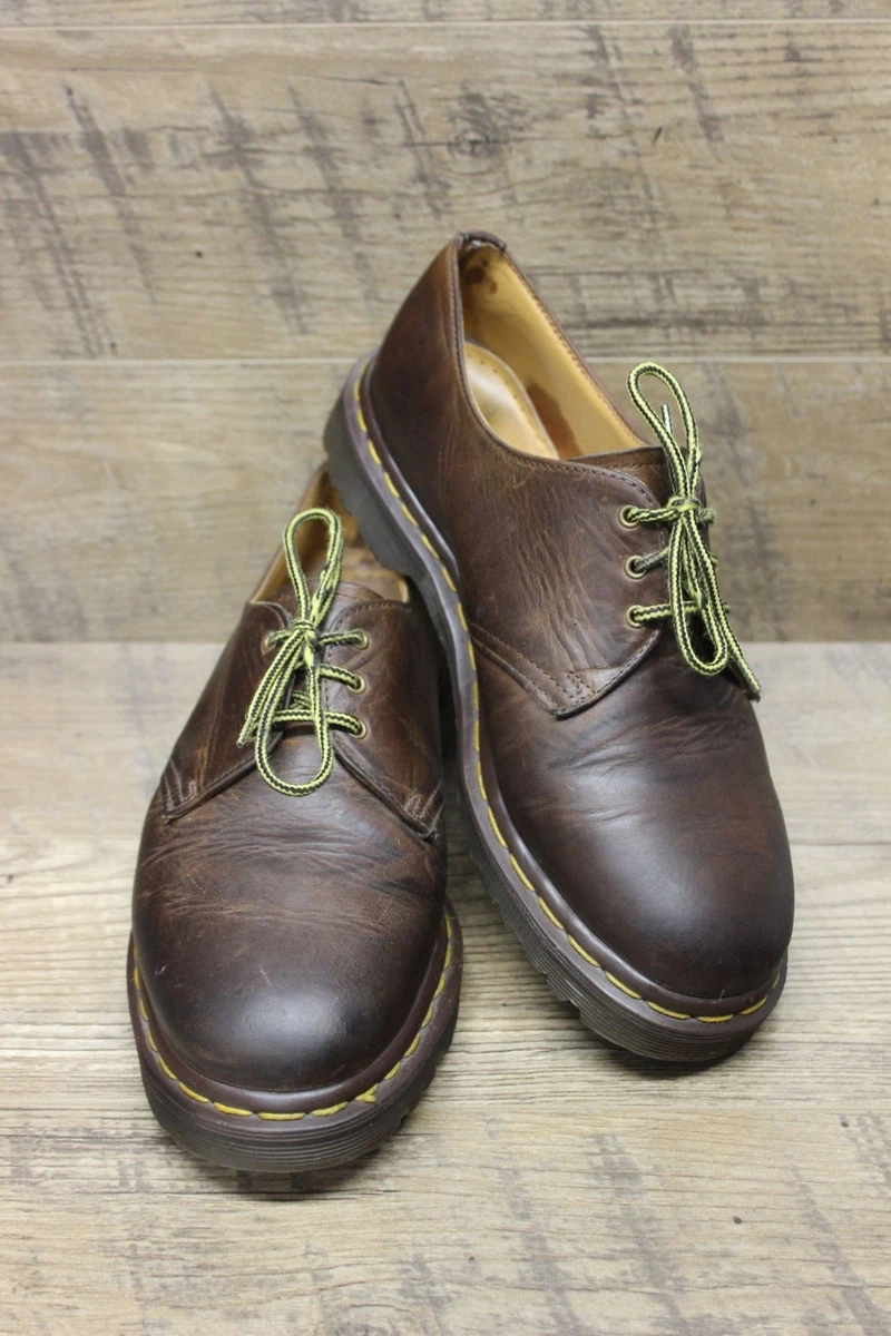 Dr. Martens 1461 Brown Leather Casual Shoes for Men for sale | eBay