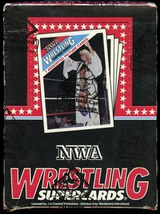 1988 Wonderama NWA Wrestling Unopened Cello Box - BBCE Authenticated - Picture 1 of 2