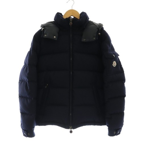 Moncler MONTGENEVRE PIUMINO FELPA CON CAPPUCCIO 2 S NAVY AQ usato06b26423724665de6e0
