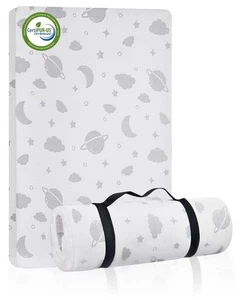 Pack and Play Mattress 38"x26"x1.5", Portable Mattress for Playpen, Pack N Pl... - Picture 1 of 9