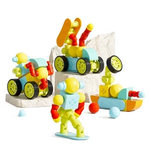 46 bzw. 32 Stück magnetisches Lernspielzeug „Dopamin“– magnetische Lernbausteine - Bild 1 von 21