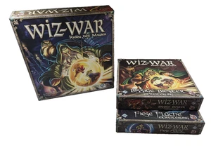 Wiz-War Brettspiel mit Erweiterungen Deutsch Fiese Flüche Bissige Biester Magier - Bild 1 von 18